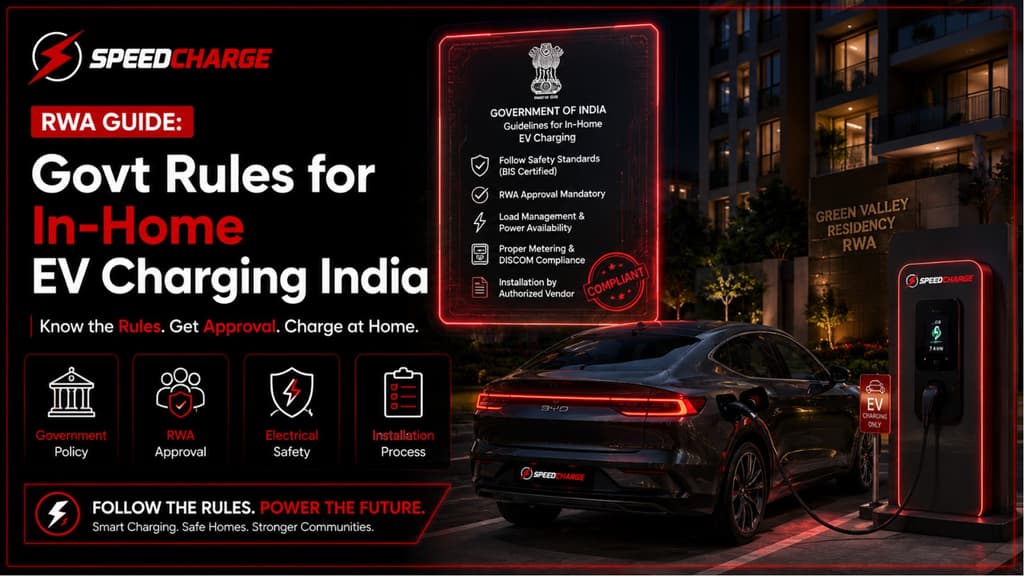 RWA Guide: Govt Rules for In-Home EV Charging India