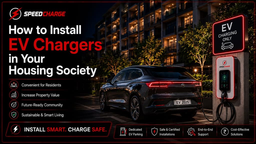 How to Install Ev Chargers in Your Housing Society