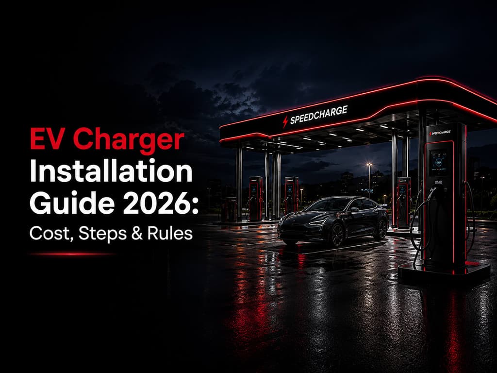EV Charger Installation Guide 2026 Cost, Steps & Rules