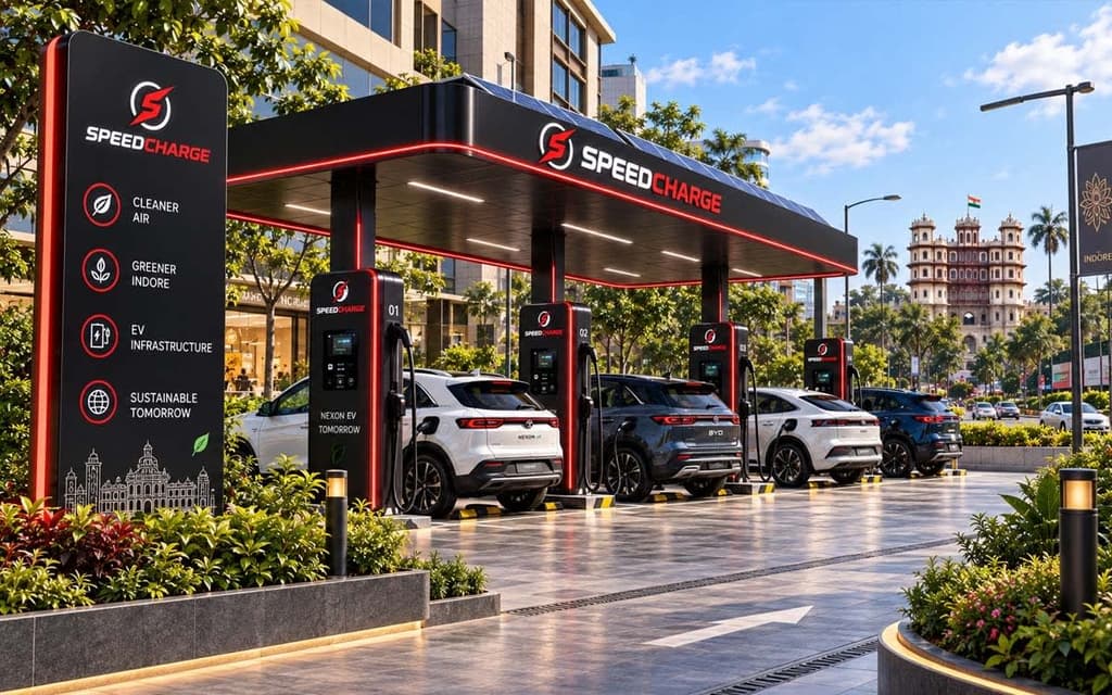 EV charging station franchise in Indore